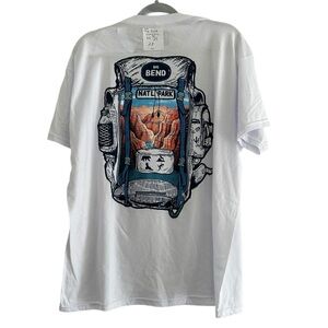 The Duck Company Unisex White Big Bend National Park T-Shirt Size XL